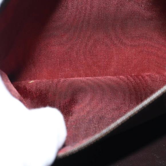 CELINE C Macadam Canvas Clutch Bag Beige Auth bs14954 - Picture 12 of 16